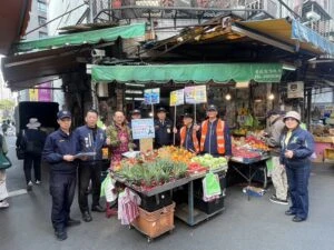新年走春警民聯合防詐  守護財產安心過年
