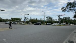 春節北返車潮持續  新城警加派警力強化重要路段疏導