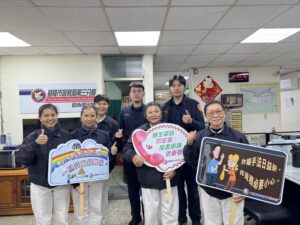 慈濟關懷警察辛勞  警民攜手宣導防詐守護安全