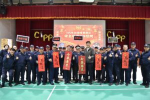 中正一民力齊相挺  協勤員警共同守護家園