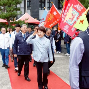 中市守望相助隊誓師大會   跨世代加入展現守護家園決心