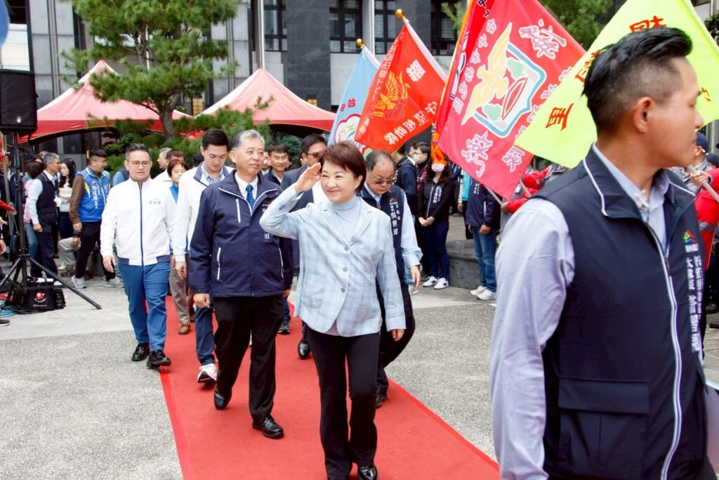 中市守望相助隊誓師大會   跨世代加入展現守護家園決心