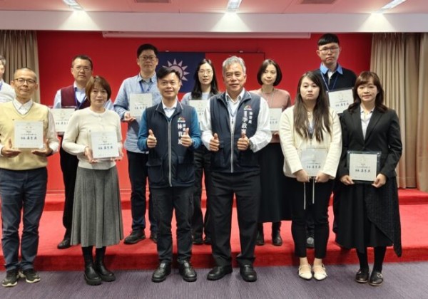 採購專業與用心   台中市政府表揚10位優良採購人員