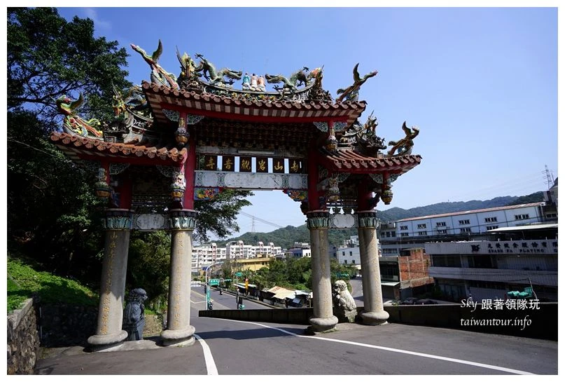 台北景點推薦龜山壽山巖觀音廟櫻花03432