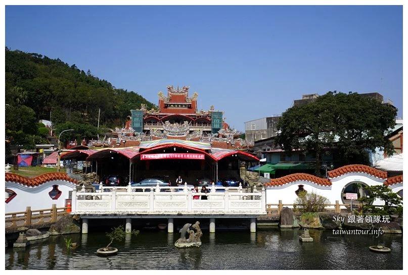 台北景點推薦龜山壽山巖觀音廟櫻花03720