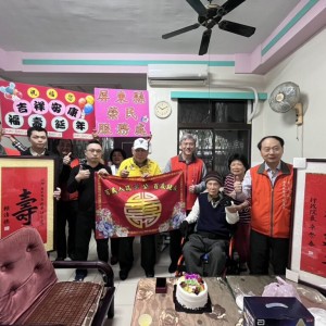 雙百歲喜訊傳溫情　屏東榮服處親訪祝壽