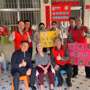 欣屏天然氣公司攜手屏東榮總及榮服處　春節送暖關懷榮民眷