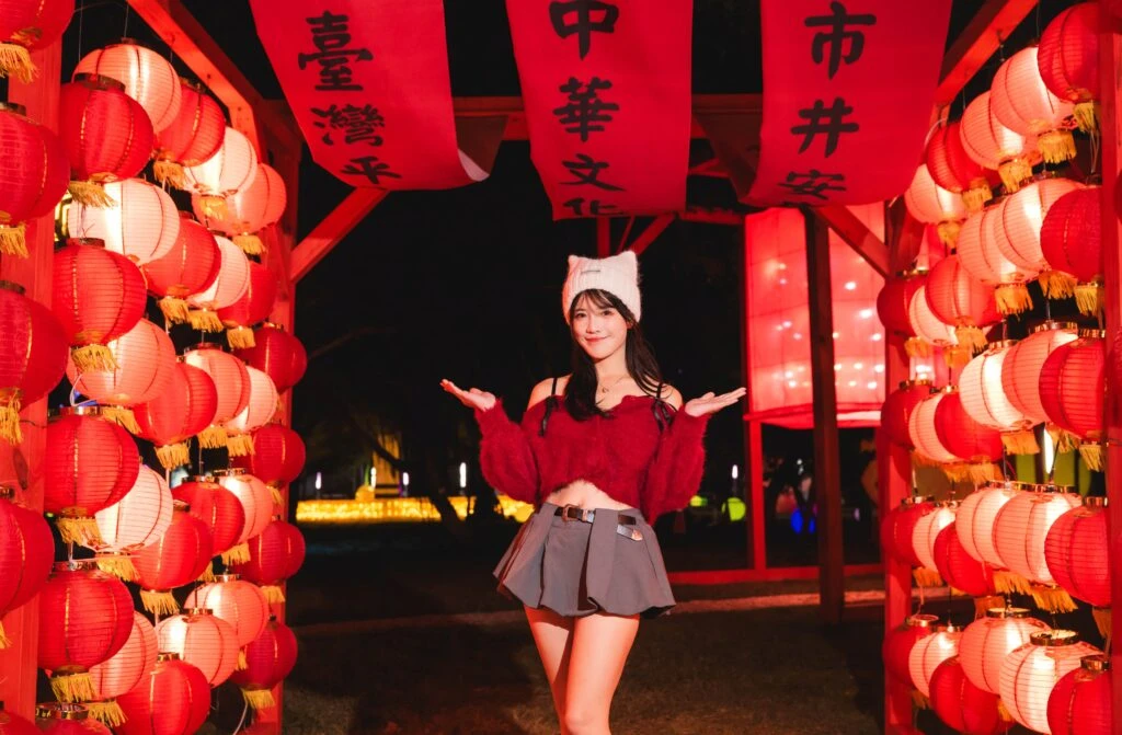 超人氣網紅導覽   解鎖中台灣燈會「幸福祈願村」沉浸式祈福體驗