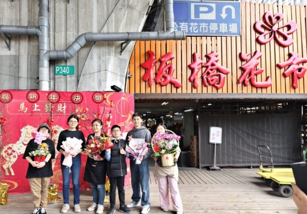 板橋花市2/7起延長營業