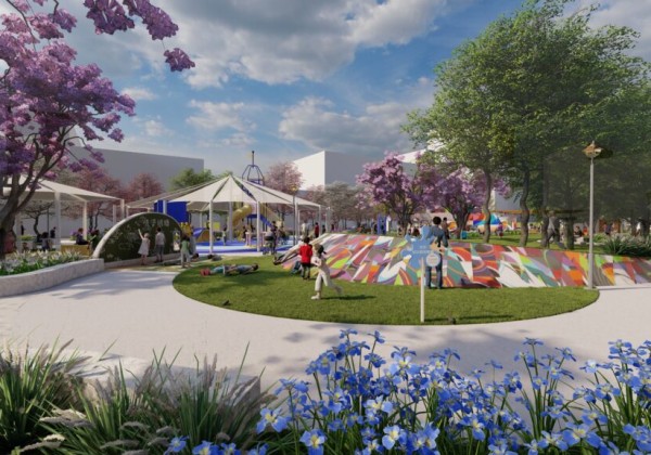 台中首座塗鴉主題公園   中央市場舊址「菜奇鴉公園」開工