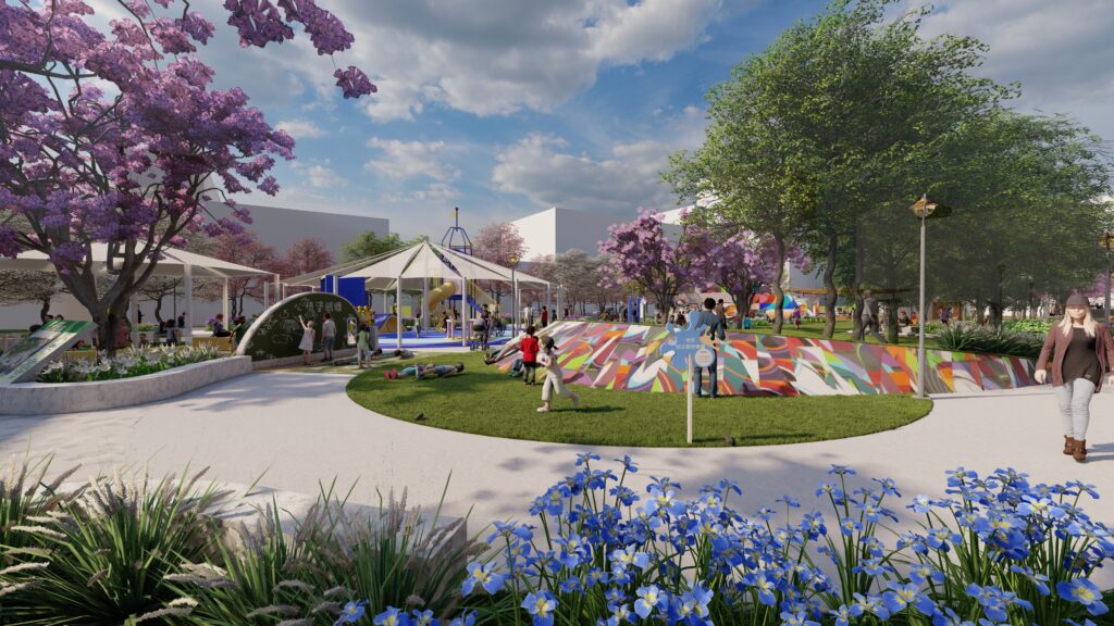 台中首座塗鴉主題公園   中央市場舊址「菜奇鴉公園」開工