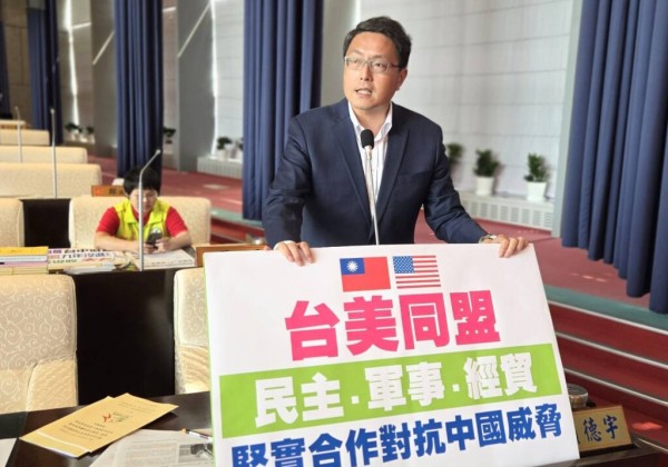 林德宇質詢訪美「命題」說   盧秀燕：議員替美國下指導棋