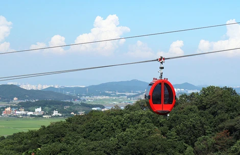 【江華島斜坡滑車】首爾近郊俯瞰西海美景、交通門票一次搞定