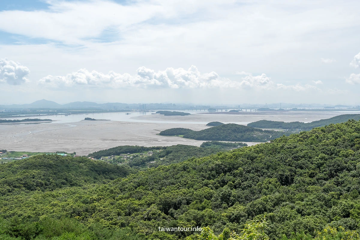 【江華島斜坡滑車】首爾近郊俯瞰西海美景、交通門票一次搞定