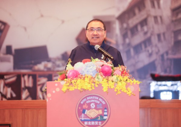新北防災士培訓達2萬人里程碑 　侯友宜感謝民間團體共同努力