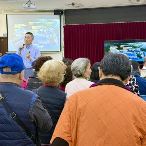 基隆市長謝國樑親臨國家新城說市政話願景