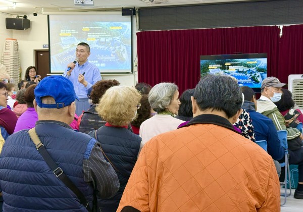 基隆市長謝國樑親臨國家新城說市政話願景