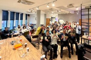 一起喝杯咖啡吧  警察局下午茶敘歡慶婦女節