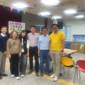 把視力照護帶進偏鄉!　孫啟欽率醫療團走進台東阿尼色弗兒童之家