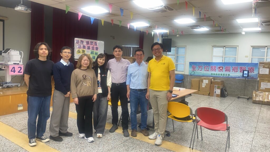 把視力照護帶進偏鄉!　孫啟欽率醫療團走進台東阿尼色弗兒童之家