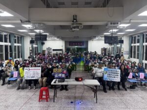 基四警深入社區宣導防詐  提升里民識詐能力