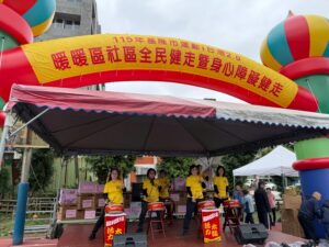 健走活動結合反詐宣導  基三警提升民眾防詐意識