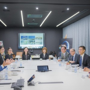 侯友宜參訪國際設計龍頭Populous為「新北大巨蛋」擘劃國際願景