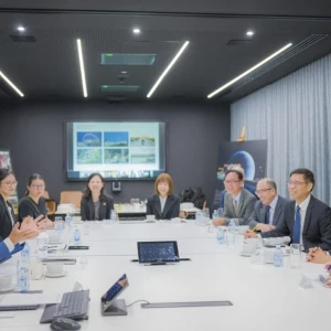 侯友宜參訪國際設計龍頭Populous為「新北大巨蛋」擘劃國際願景