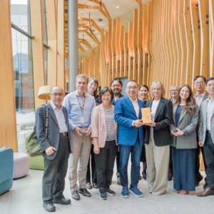 侯友宜訪澳Orygen取經！