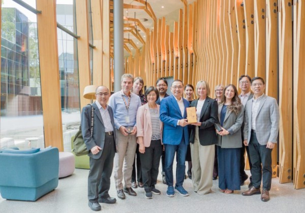 侯友宜訪澳Orygen取經！