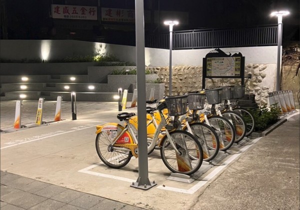 坪林消防隊舊址變身YouBike站 串聯茶鄉春意