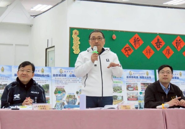 侯友宜視察蘆洲行動治理