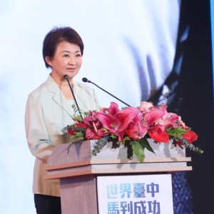 表態支持正確能源政策    盧秀燕：不要讓中部民眾用肺發電