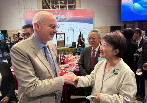 盧秀燕出席美國商會晚宴  向賴總統建議：盼中央釋善意促團結