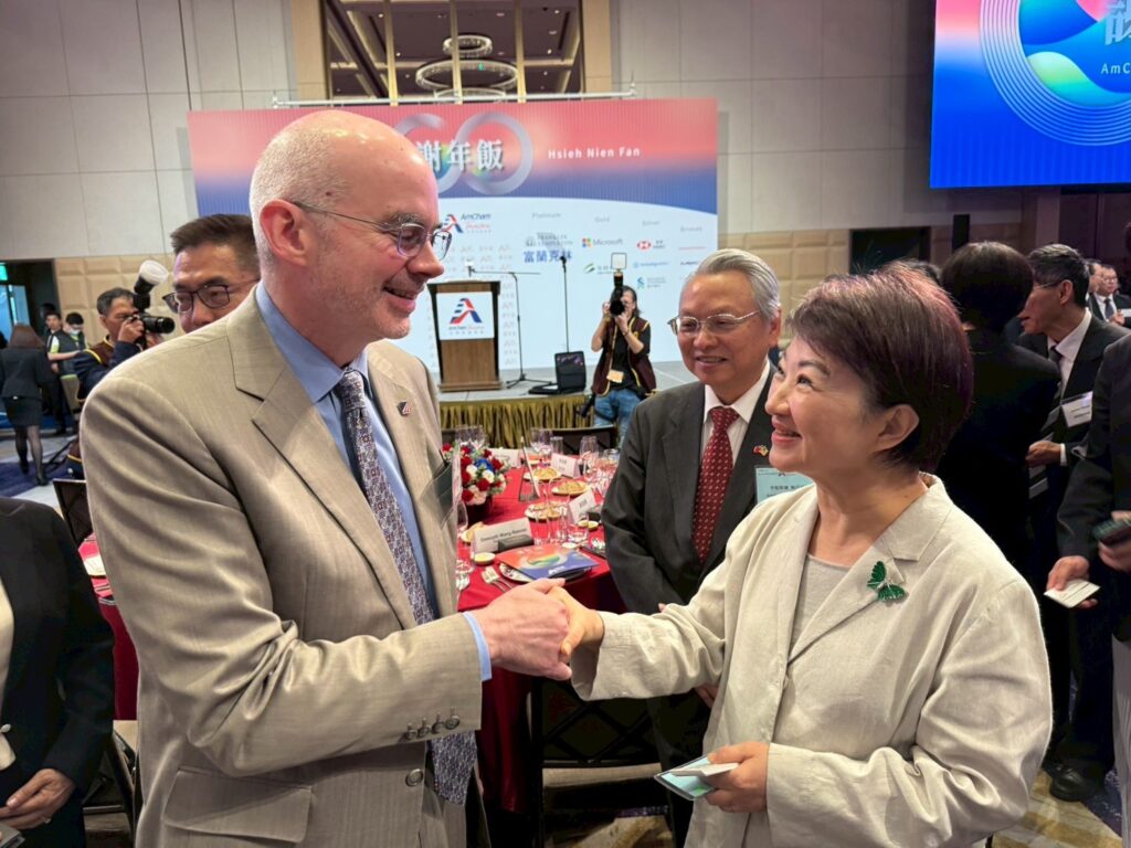 盧秀燕出席美國商會晚宴  向賴總統建議：盼中央釋善意促團結