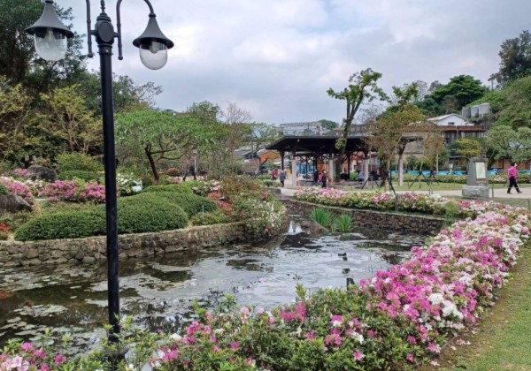 新北景觀處邀您來金山中山溫泉公園 　陪你一年四季放鬆樂活