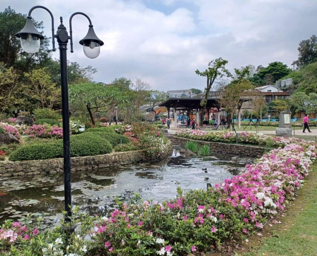 新北景觀處邀您來金山中山溫泉公園 　陪你一年四季放鬆樂活