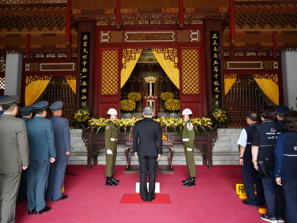 致敬緬懷先烈 中市舉行329青年節春祭國殤典禮 致敬緬懷先烈 中市舉行329青年節春祭國殤典禮