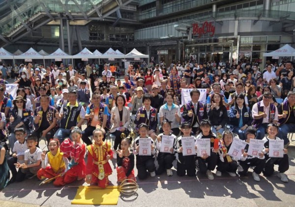 同濟會捐血、兒藝嘉年華新竹巨城盛大登場　高虹安親頒兒童才藝優勝親子同樂