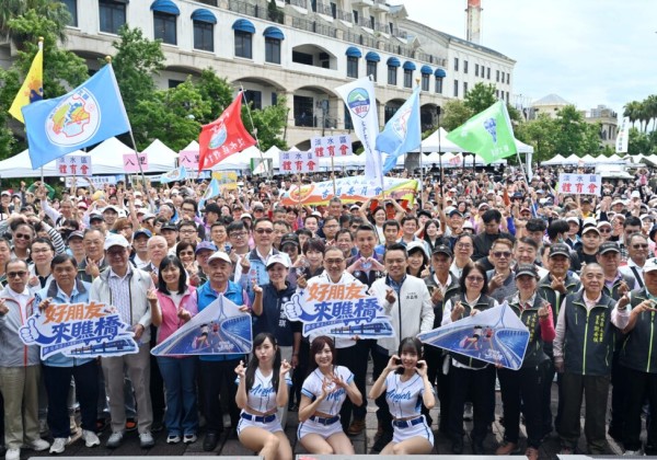 首登全台矚目的世界級斜張橋　新北市淡江大橋健行寫下史無前例的震撼紀錄