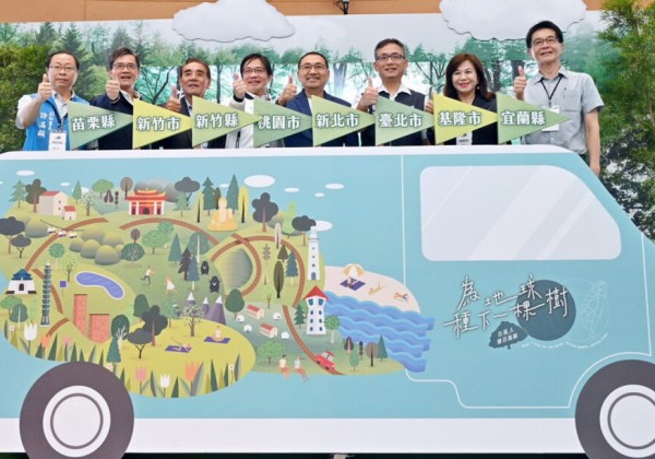 北台種百萬棵樹達標　侯友宜：讓植樹行動遍布全國