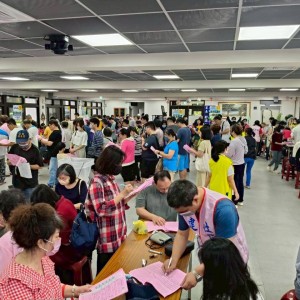 基隆市社區闔家歡健康篩檢開跑打造在地健康守護網