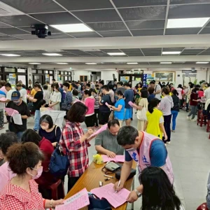 基隆市社區闔家歡健康篩檢開跑打造在地健康守護網