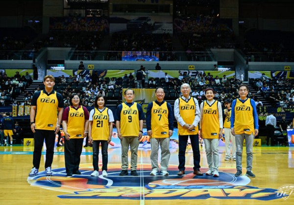 中信特攻攜手籃球名人堂！ 理事長葛永光開球傳承籃球精神