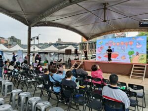 嗨翻兒童嘉年華  少年隊宣導反毒反詐守護童年