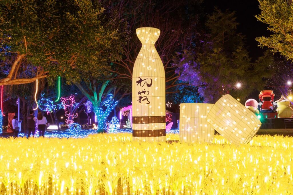 中台灣燈會民政局打造「幸福祈願村」  勇奪美國謬思設計及創意大獎2金3銀佳績