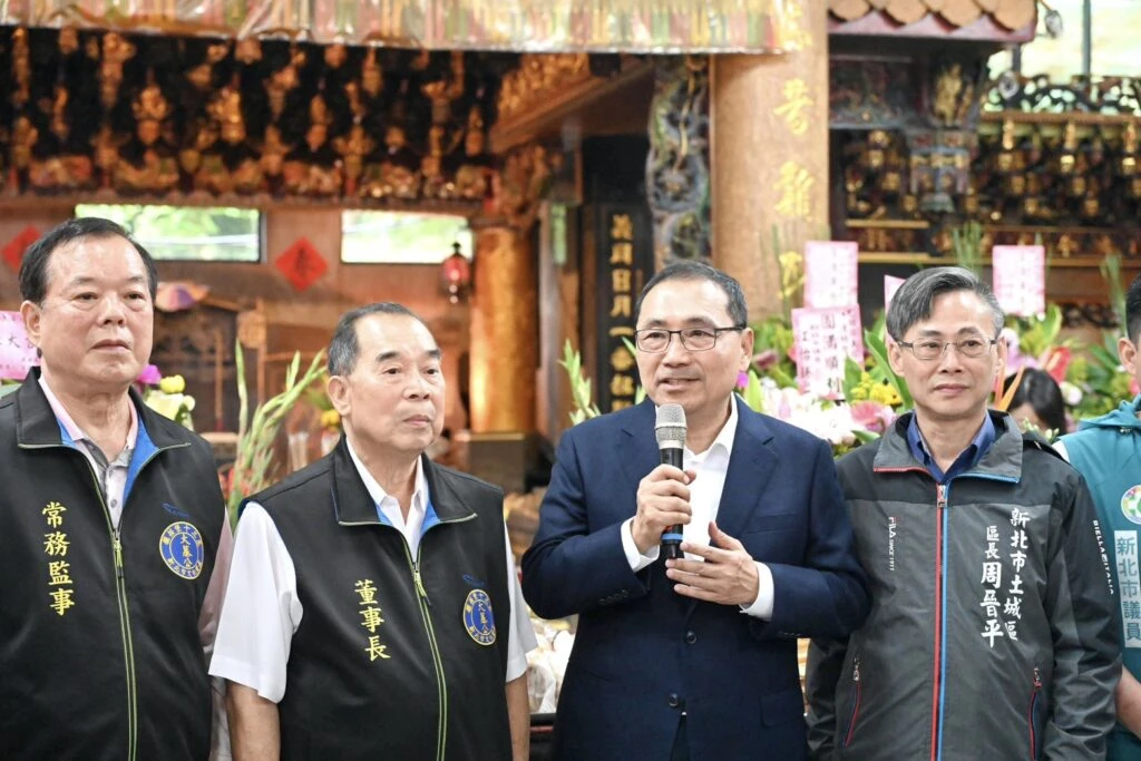 大墓公清明祭祀  侯友宜祈求市民平安
