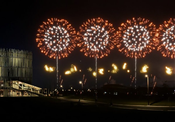 新美館週年慶「光有回聲」點亮三鶯！　煙火、無人機雙舞台 4/25浪漫登場