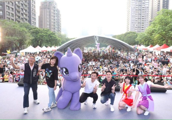 台中夏綠地親子音樂季派對   「彩虹小馬」跨界助陣萌翻全場