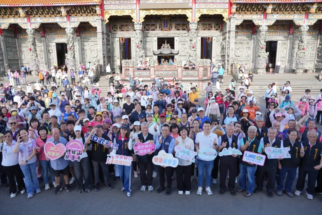 林口親子祈福健走3000人起跑 鄭淑敏：搶先直擊A3新路 見證輕軌與交通轉型